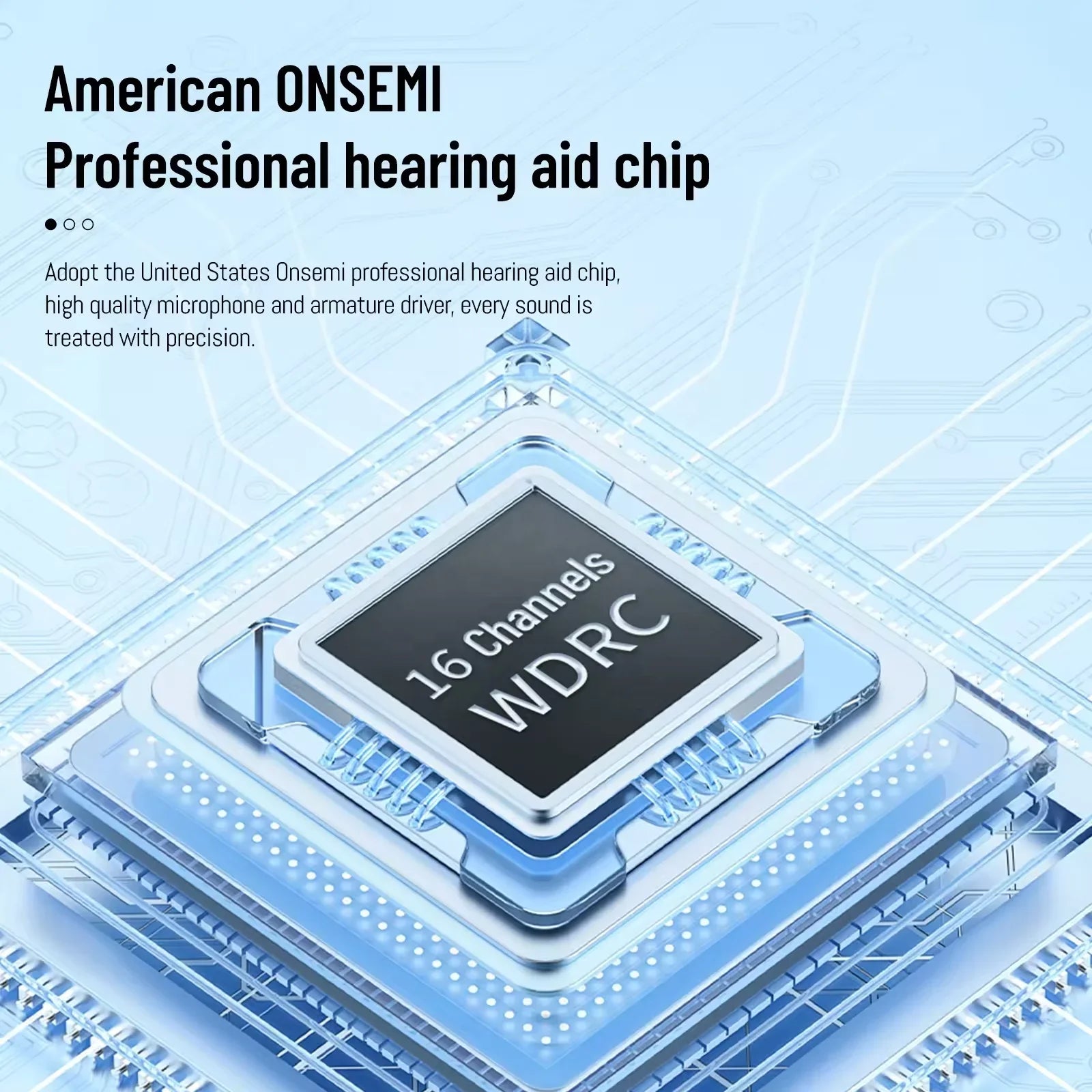 Lisouls™ OTC Bluetooth Hearing Aids – 16-Channel DSP • App Control • Rechargeable Case (60h Backup)
